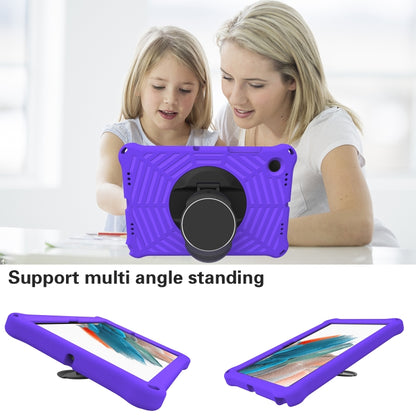 For Samsung Galaxy Tab A8 10.5 2021 Spider King EVA Protective Case with Adjustable Shoulder Strap & Holder(Purple) - Other Galaxy Tab PC by buy2fix | Online Shopping UK | buy2fix