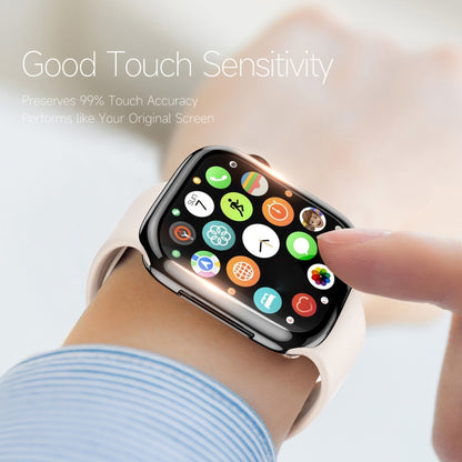 DUX DUCIS Samo Series Electroplated TPU Watch Case For Apple Watch Series 9 / 8 / 7 45mm(Black) by DUX DUCIS