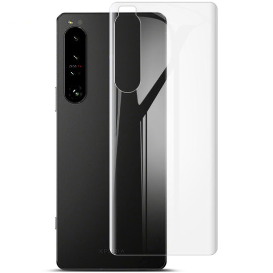 For Sony Xperia 1 IV 2 PCS IMAK 0.15mm Curved Full Screen Protector Hydrogel Film Back Protector