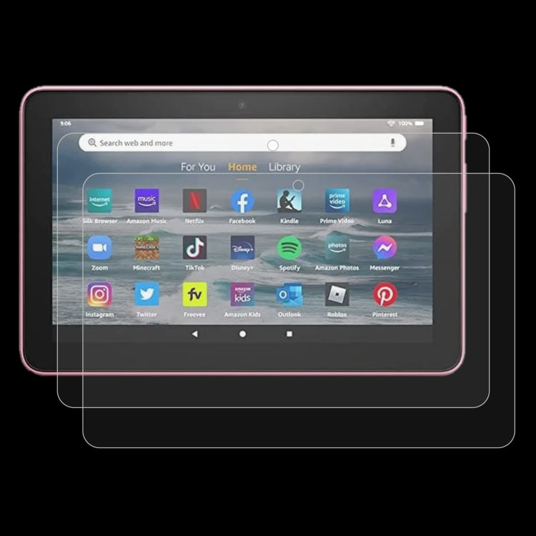 2 PCS 9H 2.5D Explosion-proof Tempered Tablet Glass Film For Amazon Kindle Fire 7 2022 - Others by buy2fix | Online Shopping UK | buy2fix