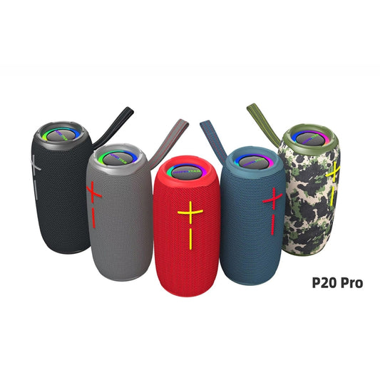 HOPESTAR P20 Pro Waterproof Wireless Bluetooth Speaker(Grey) - Waterproof Speaker by HOPESTAR | Online Shopping UK | buy2fix