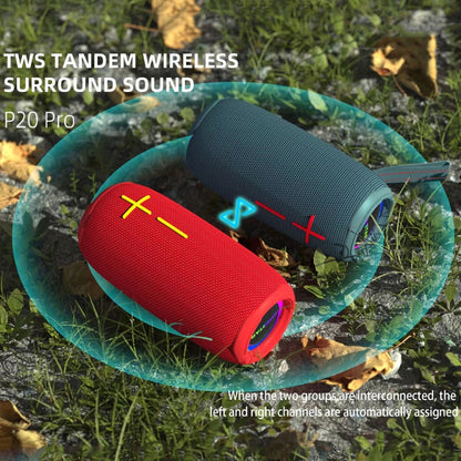 HOPESTAR P20 Pro Waterproof Wireless Bluetooth Speaker(Black) - Waterproof Speaker by HOPESTAR | Online Shopping UK | buy2fix