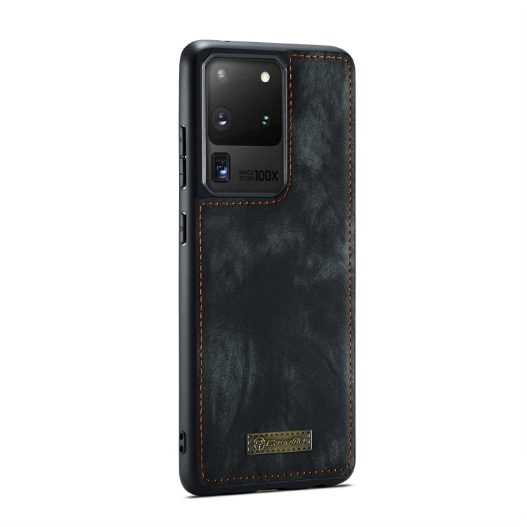 For Galaxy S20 Plus CaseMe Detachable Multifunctional Horizontal Flip Leather Case, with Card Slot & Holder & Zipper Wallet & Photo Frame(Black) - Galaxy Phone Cases by CaseMe | Online Shopping UK | buy2fix