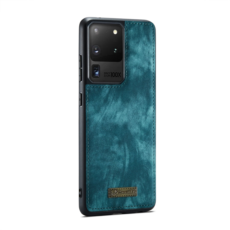 For Galaxy S20 Plus CaseMe Detachable Multifunctional Horizontal Flip Leather Case, with Card Slot & Holder & Zipper Wallet & Photo Frame(Green) - Galaxy Phone Cases by CaseMe | Online Shopping UK | buy2fix