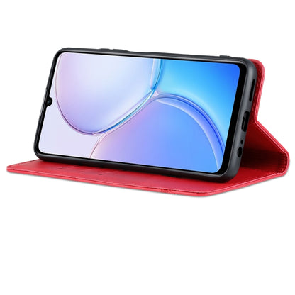 For Huawei Maimang 11 AZNS Magnetic Calf Texture Flip Leather Phone Case(Red) - Huawei Cases by AZNS | Online Shopping UK | buy2fix