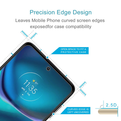 50 PCS 0.26mm 9H 2.5D Tempered Glass Film For Motorola Moto G42 - Motorola Tempered Glass by buy2fix | Online Shopping UK | buy2fix