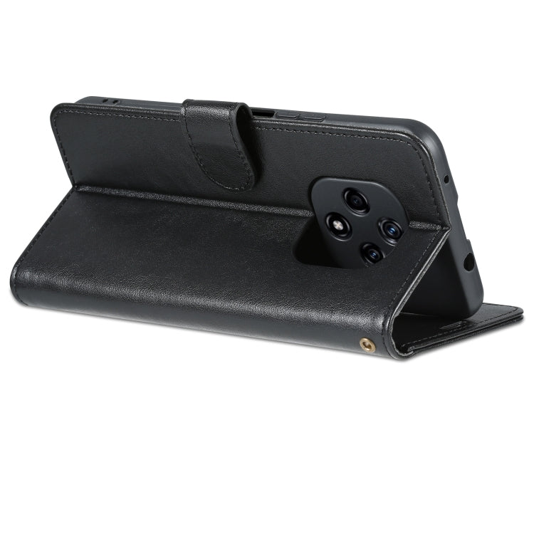 For Huawei Nova 9Z 5G AZNS Sheepskin Texture Flip Leather Phone Case(Black) - Huawei Cases by AZNS | Online Shopping UK | buy2fix