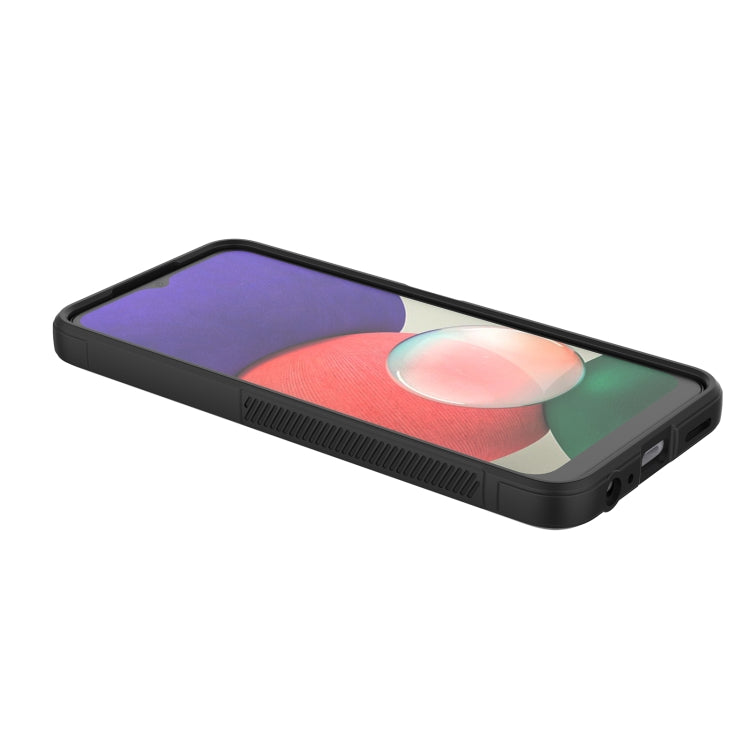 For Samsung Galaxy A22 5G Magic Shield TPU + Flannel Phone Case(Purple) by buy2fix