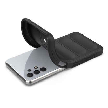 For Samsung Galaxy A32 5G Magic Shield TPU + Flannel Phone Case(Red) by buy2fix