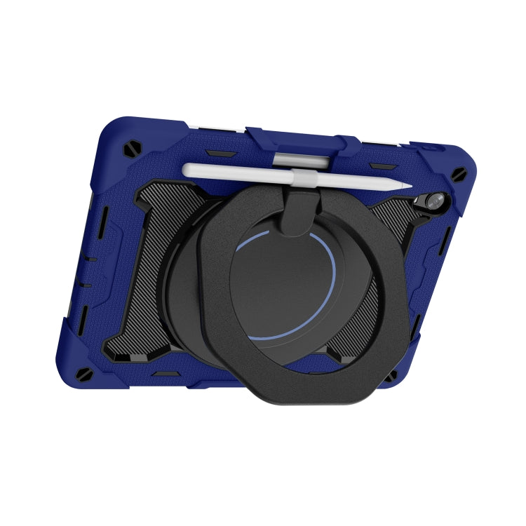 For OPPO Pad Armor Contrast Color Silicone + PC Tablet Case(Navy Blue) - OPPO by buy2fix | Online Shopping UK | buy2fix