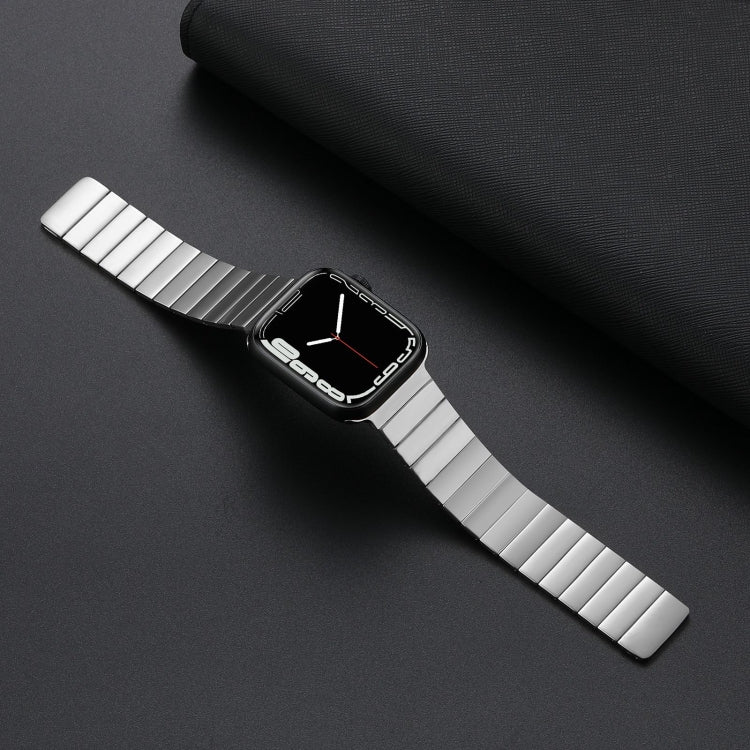 Magnetic Steel Watch Band For Apple Watch Series 9&8&7 41mm / SE 3&SE 2&6&SE&5&4 40mm / 3&2&1 38mm(Rose Gold) by buy2fix