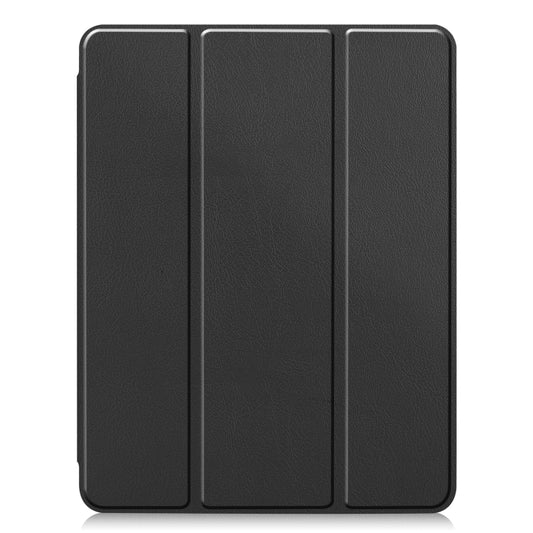 For iPad Pro 11 inch 2020 Custer Pattern TPU Smart Tablet Holster with Sleep Function & Tri-Fold Bracket & Pen Slot(Black) - iPad Pro 11 (2020) Cases by buy2fix | Online Shopping UK | buy2fix