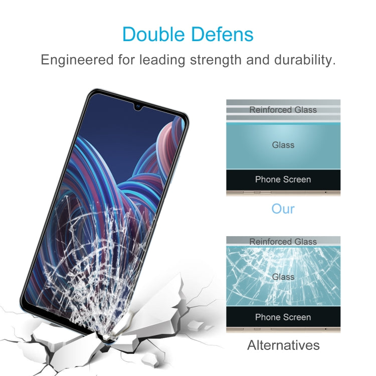 50 PCS 0.26mm 9H 2.5D Tempered Glass Film For ZTE Blade A72 2022 5G - ZTE Tempered Glass by buy2fix | Online Shopping UK | buy2fix