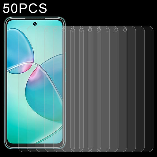 50 PCS 0.26mm 9H 2.5D Tempered Glass Film For Infinix Hot 12 Play - Infinix Tempered Glass by buy2fix | Online Shopping UK | buy2fix
