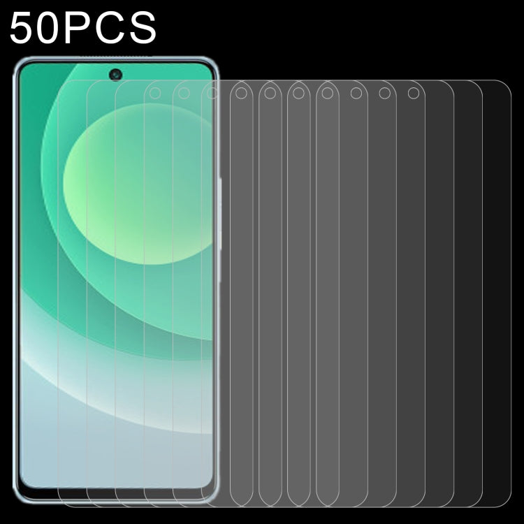 50 PCS 0.26mm 9H 2.5D Tempered Glass Film For Tecno Camon 19 - Tecno Tempered Glass by buy2fix | Online Shopping UK | buy2fix
