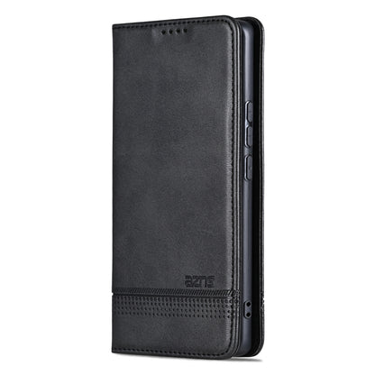 For vivo X100 AZNS Magnetic Calf Texture Leather Phone Case(Black) - vivo Cases by AZNS | Online Shopping UK | buy2fix