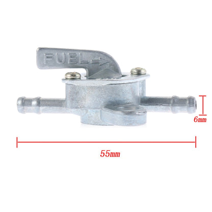 2pcs 6mm Motorcycle Scooter Fuel Tap Gas Petrol Valve Fuel Tank Switch - Replacement Parts by buy2fix | Online Shopping UK | buy2fix
