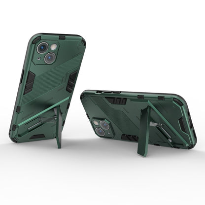 For iPhone 14 Punk Armor 2 in 1 PC + TPU Phone Case (Green) by buy2fix
