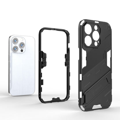 For iPhone 14 Pro Max Punk Armor 2 in 1 PC + TPU Phone Case (Green) - iPhone 14 Pro Max Cases by buy2fix | Online Shopping UK | buy2fix