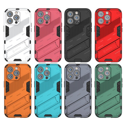 For iPhone 14 Pro Max Punk Armor 2 in 1 PC + TPU Phone Case (Green) - iPhone 14 Pro Max Cases by buy2fix | Online Shopping UK | buy2fix