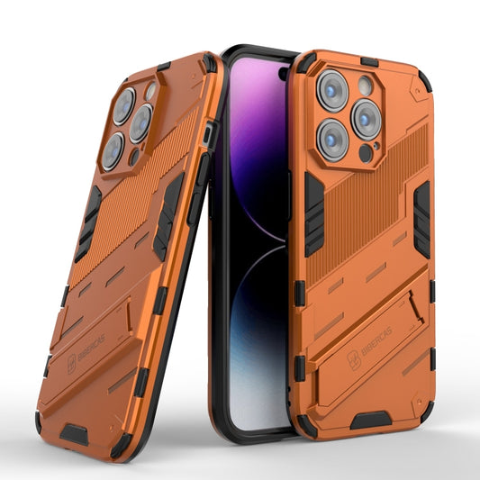 For iPhone 14 Pro Max Punk Armor 2 in 1 PC + TPU Phone Case (Orange) - iPhone 14 Pro Max Cases by buy2fix | Online Shopping UK | buy2fix