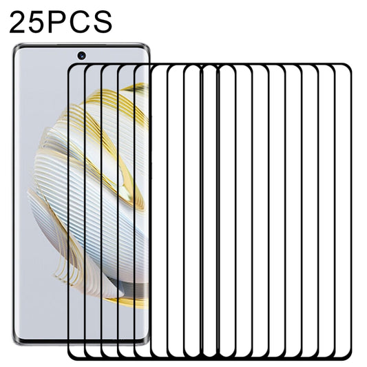 25 PCS 3D Curved Edge Full Screen Tempered Glass Film For Huawei nova 10 - Huawei Tempered Glass by buy2fix | Online Shopping UK | buy2fix