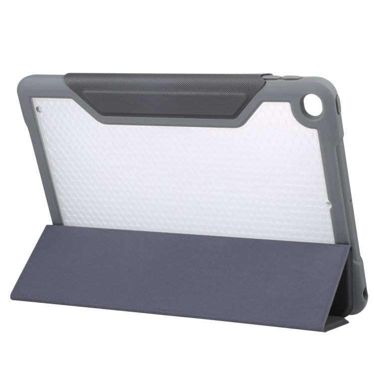 For iPad 10.2 / iPad Pro 10.5 Mutural Yagao Series PC Horizontal Flip Leather Tablet Case(Grey) - iPad 10.2 Cases by Mutural | Online Shopping UK | buy2fix