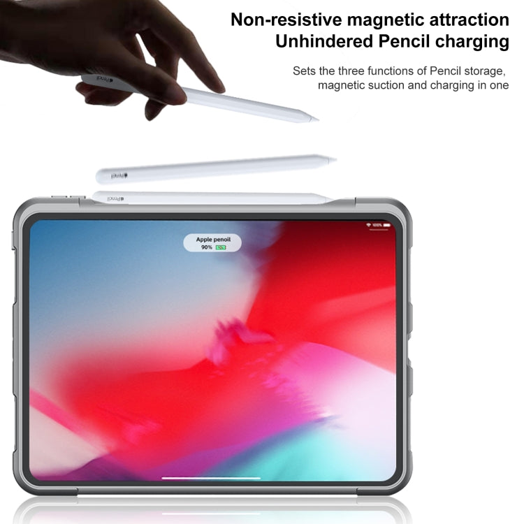 For iPad 10.2 / iPad Pro 10.5 Mutural Yagao Series PC Horizontal Flip Leather Tablet Case(Grey) - iPad 10.2 Cases by Mutural | Online Shopping UK | buy2fix