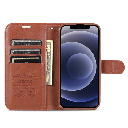 For iPhone 14 Plus AZNS Sheepskin Texture Horizontal Flip Leather Case (Black) - iPhone 14 Plus Cases by AZNS | Online Shopping UK | buy2fix