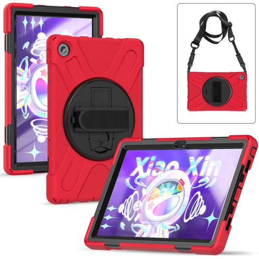 For Lenovo Tab M10 Plus 10.6 3rd Gen 2022 Silicone + PC Protective Tablet Case(Red) - Lenovo by buy2fix | Online Shopping UK | buy2fix