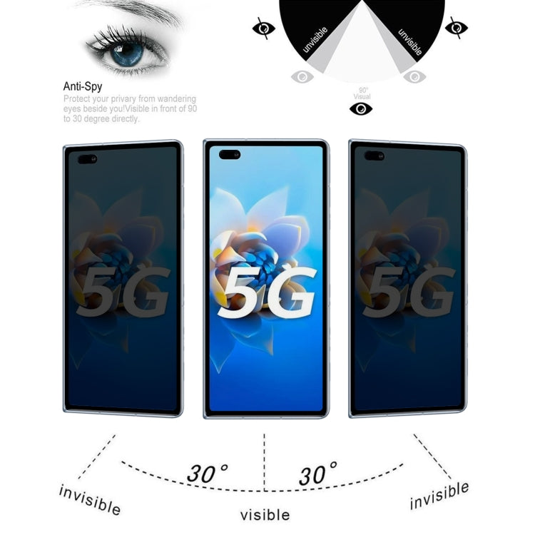 Full Cover Anti-peeping Tempered Glass Film For Huawei Mate X2 - Huawei Tempered Glass by buy2fix | Online Shopping UK | buy2fix