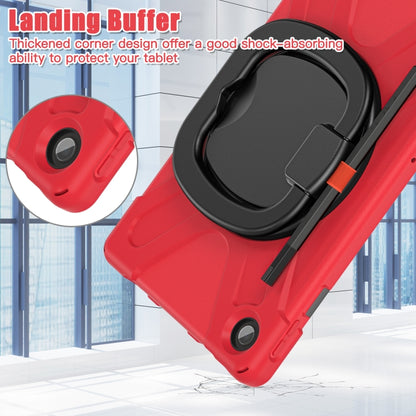 For Lenovo Tab M10 Plus 10.6 3rd Gen 2022 Silicone + PC Protective Tablet Case(Red) - Lenovo by buy2fix | Online Shopping UK | buy2fix