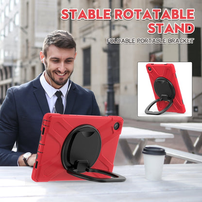 For Lenovo Tab M10 Plus 10.6 3rd Gen 2022 Silicone + PC Protective Tablet Case(Red) - Lenovo by buy2fix | Online Shopping UK | buy2fix