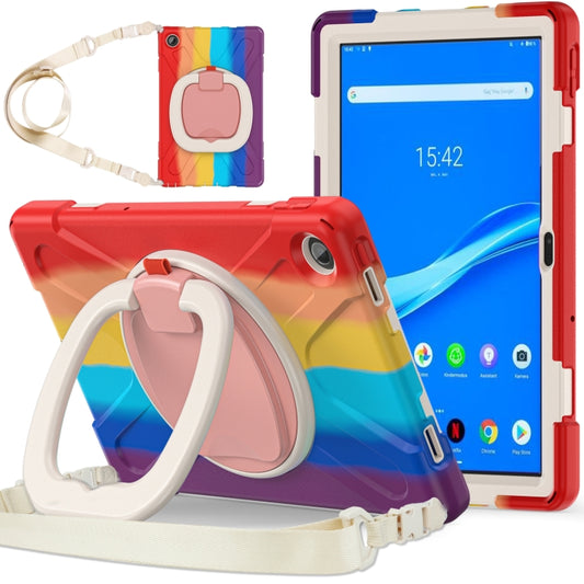 For Lenovo Tab M10 Plus 10.6 3rd Gen 2022 Silicone + PC Protective Tablet Case(Colorful Red) - Lenovo by buy2fix | Online Shopping UK | buy2fix
