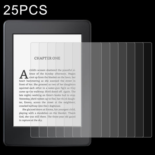 25 PCS 9H 2.5D Explosion-proof Tempered Tablet Glass Film For Amazon Kindle 11th 2024 / Kindle Paperwhite 3 / 2 / 1