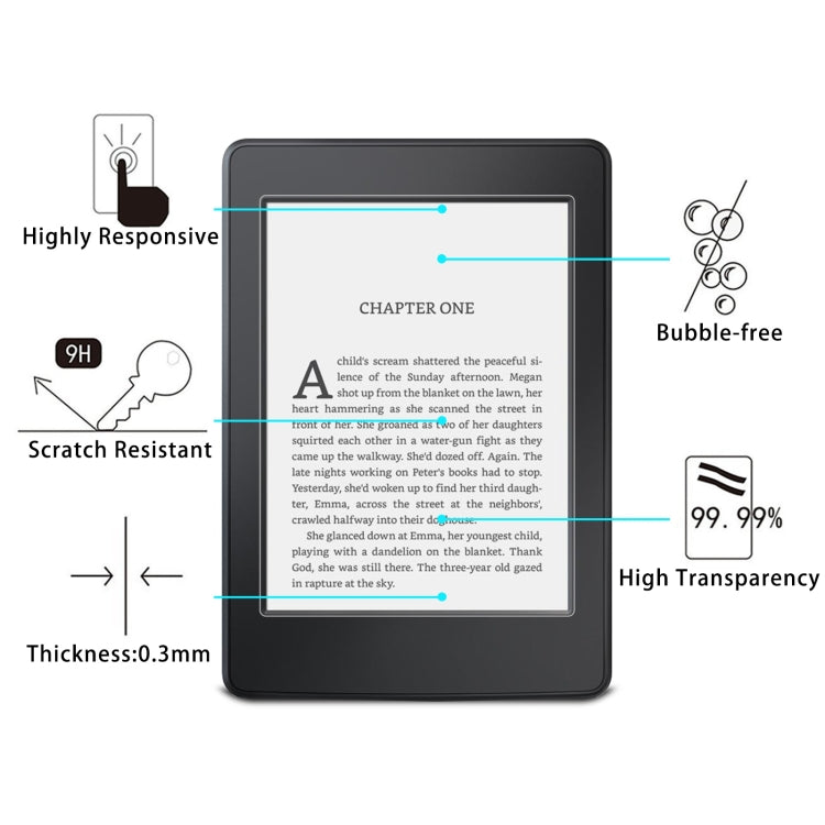 25 PCS 9H 2.5D Explosion-proof Tempered Tablet Glass Film For Amazon Kindle 11th 2024 / Kindle Paperwhite 3 / 2 / 1 - Others by buy2fix | Online Shopping UK | buy2fix