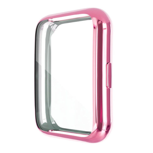 For Huawei Watch Fit 2 TPU Electroplating Watch Protective Case(Pink) by buy2fix