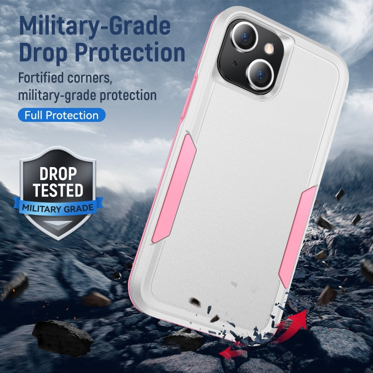 For iPhone 14 Pioneer Armor Heavy Duty Shockproof Phone Case (White) by buy2fix