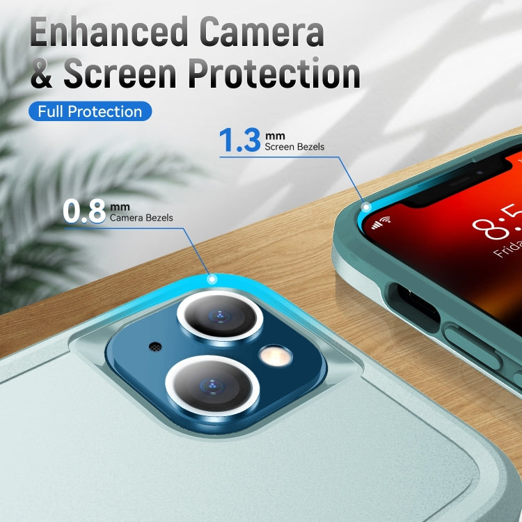 For iPhone 14 Pioneer Armor Heavy Duty Shockproof Phone Case (Green) by buy2fix