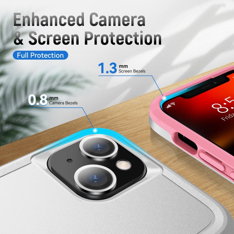 For iPhone 14 Plus Pioneer Armor Heavy Duty Shockproof Phone Case (White) - iPhone 14 Plus Cases by buy2fix | Online Shopping UK | buy2fix