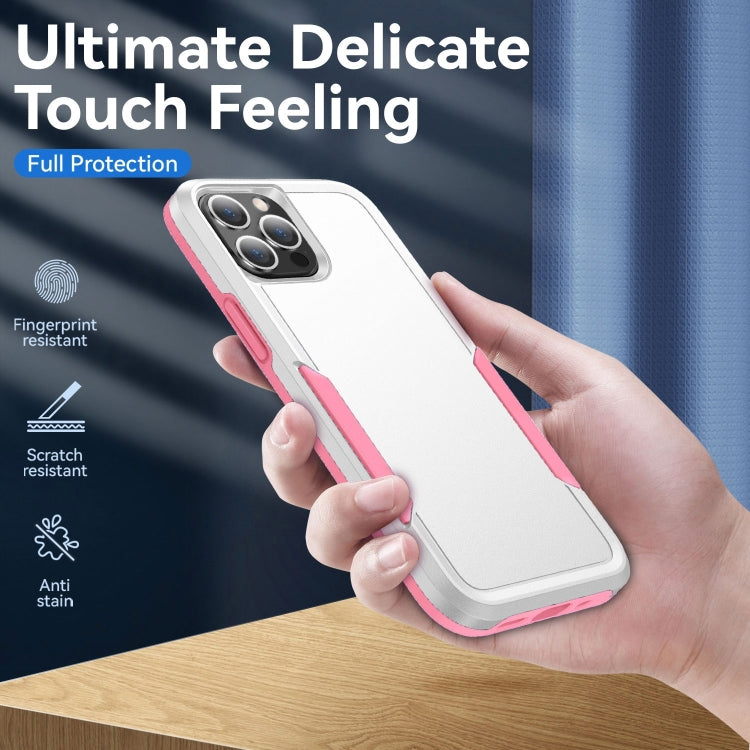 For iPhone 14 Pro Pioneer Armor Heavy Duty Shockproof Phone Case(White) - iPhone 14 Pro Cases by buy2fix | Online Shopping UK | buy2fix