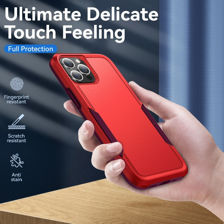 For iPhone 14 Pro Pioneer Armor Heavy Duty Shockproof Phone Case(Red) - iPhone 14 Pro Cases by buy2fix | Online Shopping UK | buy2fix