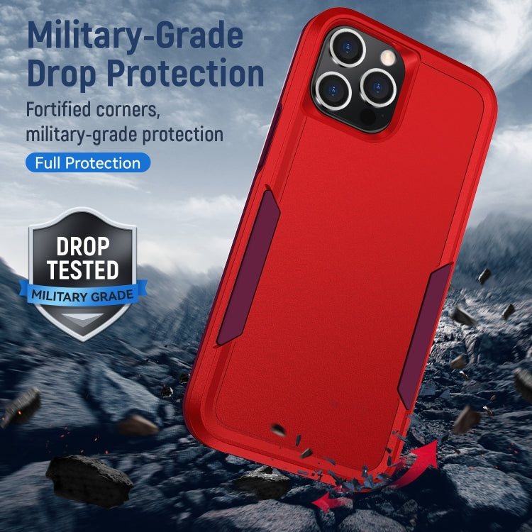 For iPhone 14 Pro Pioneer Armor Heavy Duty Shockproof Phone Case(Red) - iPhone 14 Pro Cases by buy2fix | Online Shopping UK | buy2fix