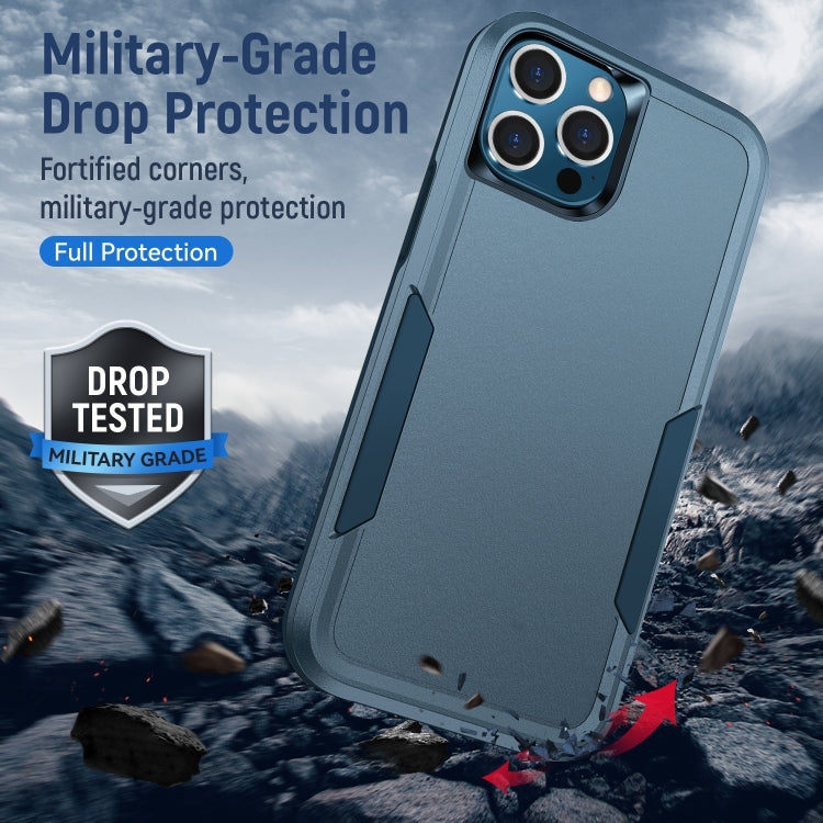 For iPhone 14 Pro Pioneer Armor Heavy Duty Shockproof Phone Case(Blue) - iPhone 14 Pro Cases by buy2fix | Online Shopping UK | buy2fix