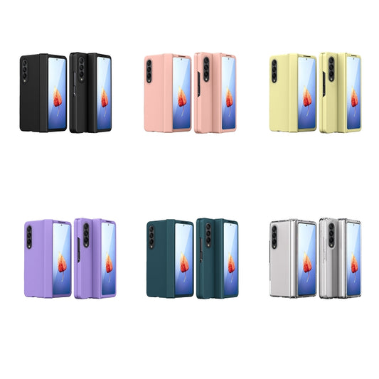 For Samsung Galaxy Z Fold4 Full Body Hinge Phone Case(Transparent) - Galaxy Phone Cases by buy2fix | Online Shopping UK | buy2fix