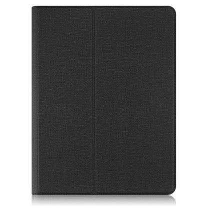 For 10 inch Cloth Texture 360 Rotation Horizontal Flip Universal Tablet PC Leather Case with Pen Slot(Black) - 10 - 11 inch by buy2fix | Online Shopping UK | buy2fix