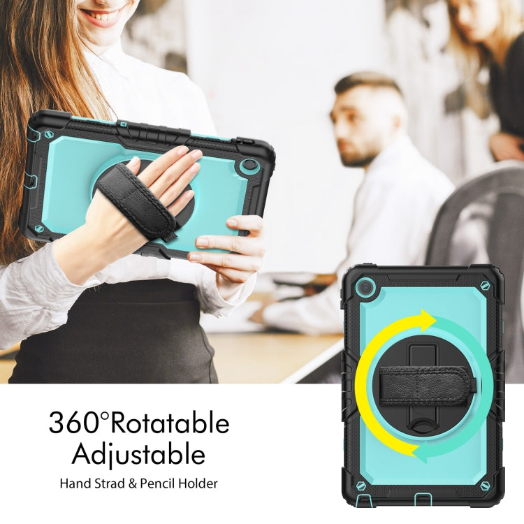 For Lenovo Tab M10 Plus 10.6 3rd Gen 2022 Silicone + PC Tablet Case(Light Blue + Black) - Lenovo by buy2fix | Online Shopping UK | buy2fix