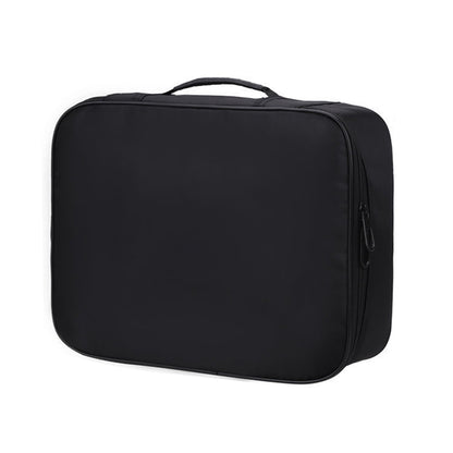 Multifunctional Thickened Large-capacity Document Storage Bag, Specification:Single Layer(Black) by buy2fix