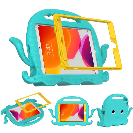 Octopus EVA Shockproof Tablet Case with Screen Film & Shoulder Strap For iPad mini 5 / 4 / 3 / 2 / 1(Glacier Green) - iPad mini (2019) / mini 5 Cases by buy2fix | Online Shopping UK | buy2fix