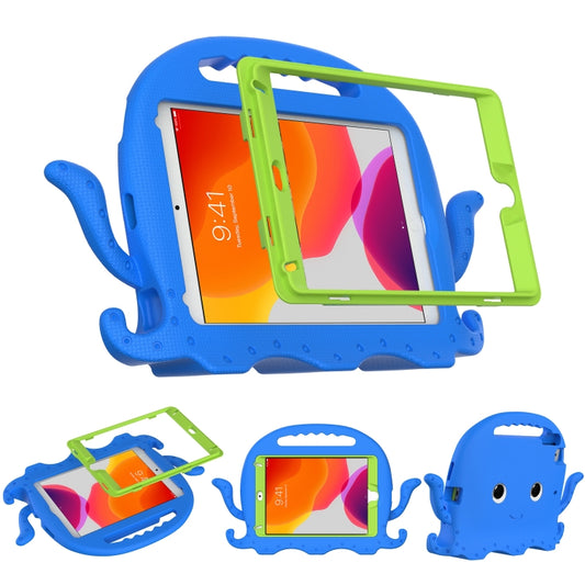 Octopus EVA Shockproof Tablet Case with Screen Film & Shoulder Strap For iPad mini 5 / 4 / 3 / 2 / 1(Blue) - iPad mini (2019) / mini 5 Cases by buy2fix | Online Shopping UK | buy2fix